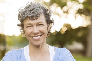 Smiling senior woman