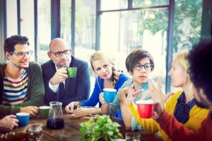 Group of People on Coffee Break Concept